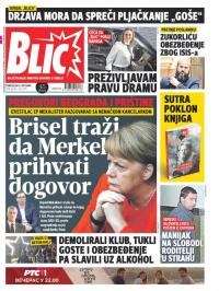 Blic - broj 7776, 8. okt 2018.