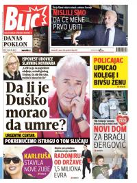 Blic - broj 6790, 9. jan 2016.