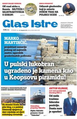 Glas Istre - broj 289, 19. okt 2021.