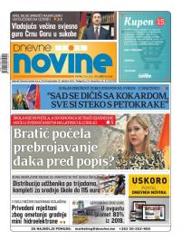 Dnevne novine - broj 3076, 20. avg 2021.