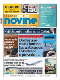 Dnevne novine - broj 3074, 18. avg 2021.