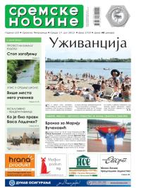 Sremske Novine - broj 2733, 17. jul 2013.