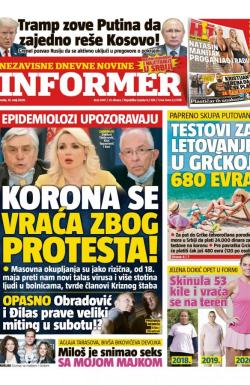 Informer - broj 2447, 13. maj 2020.