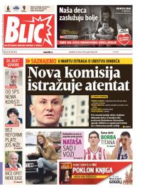 Blic - broj 6118, 23. feb 2014.