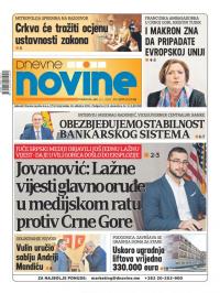 Dnevne novine - broj 2577, 13. jan 2020.