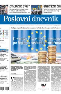 Poslovni Dnevnik - broj 4964, 13. nov 2023.