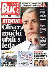 Blic - broj 7516, 17. jan 2018.