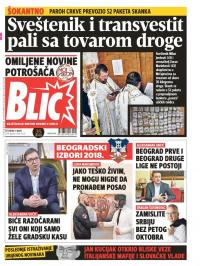 Blic - broj 7558, 1. mar 2018.