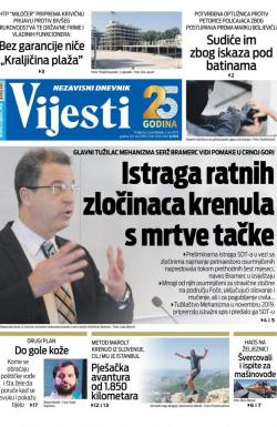 Vijesti - broj 8702, 4. jul 2022.