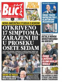 Blic - broj 8411, 28. jul 2020.