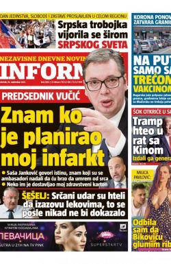 Informer - broj 2862, 16. sep 2021.