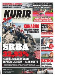 Kurir - broj 3825, 16. okt 2024.