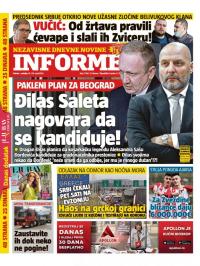 Informer - broj 2756, 15. maj 2021.