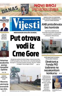 Vijesti - broj 8192, 28. jan 2021.