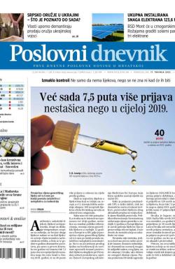 Poslovni Dnevnik - broj 4820, 17. apr 2023.