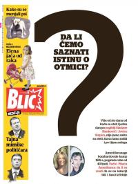 Blic - broj 6832, 21. feb 2016.