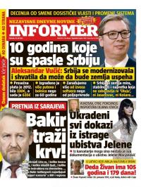 Informer - broj 3125, 28. jul 2022.