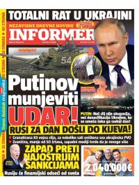 Informer - broj 2996, 25. feb 2022.