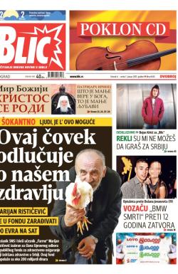 Blic - broj 6430, 6. jan 2015.