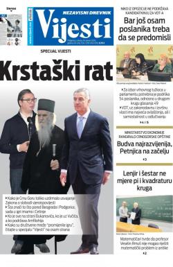 Vijesti - broj 7824, 18. jan 2020.