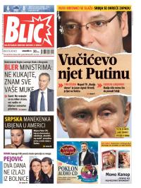 Blic - broj 6479, 26. feb 2015.