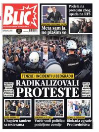 Blic - broj 7932, 18. mar 2019.