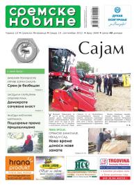 Sremske Novine - broj 2690, 19. sep 2012.