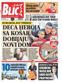 Blic - broj 8698, 18. maj 2021.