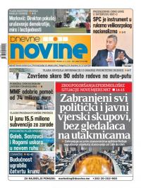 Dnevne novine - broj 2716, 26. jun 2020.