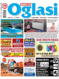 Novosti oglasi - broj 1457, 1. mar 2017.