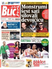 Blic - broj 6315, 11. sep 2014.