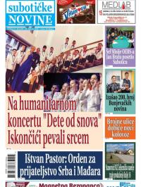 Nove Subotičke novine - broj 257, 25. feb 2022.