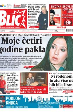 Blic - broj 5984, 8. okt 2013.