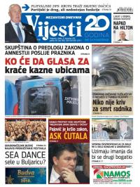 Vijesti - broj 7102, 27. dec 2017.