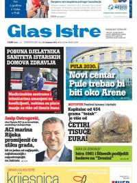 Glas Istre - broj 293, 24. okt 2022.