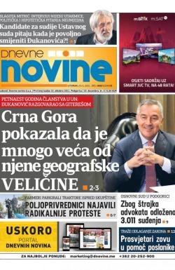 Dnevne novine - broj 3032, 29. jun 2021.