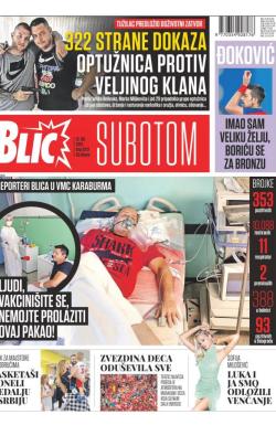 Blic - broj 8772, 31. jul 2021.