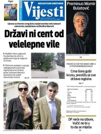 Vijesti - broj 7625, 1. jul 2019.