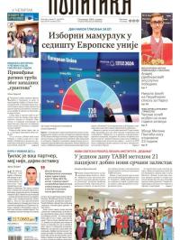 Politika - broj 39701, 11. jun 2024.