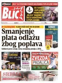 Blic - broj 6219, 7. jun 2014.