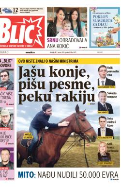 Blic - broj 6071, 5. jan 2014.