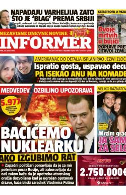 Informer - broj 3273, 20. jan 2023.