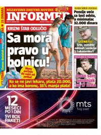 Informer - broj 2554, 15. sep 2020.