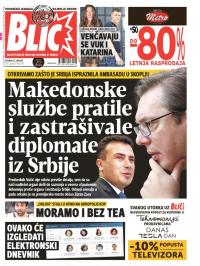 Blic - broj 7371, 22. avg 2017.