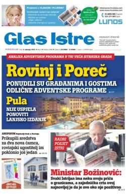 Glas Istre - broj 8, 9. jan 2023.