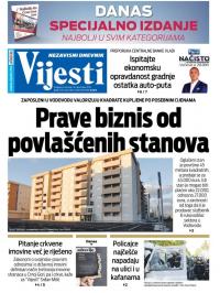 Vijesti - broj 7804, 26. dec 2019.