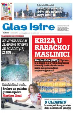 Glas Istre - broj 169, 21. jun 2021.