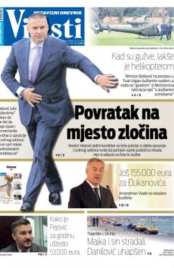 Vijesti - broj 7290, 25. jul 2018.