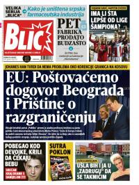 Blic - broj 7735, 28. avg 2018.