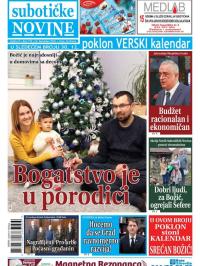 Nove Subotičke novine - broj 198, 25. dec 2020.